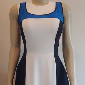Express Sleeveless Colorblock Fit & Flare Dress size 8